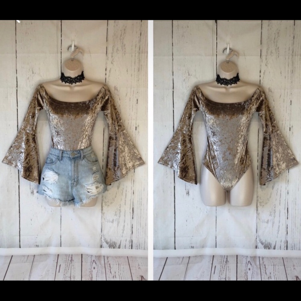 VELVET BODYSUIT